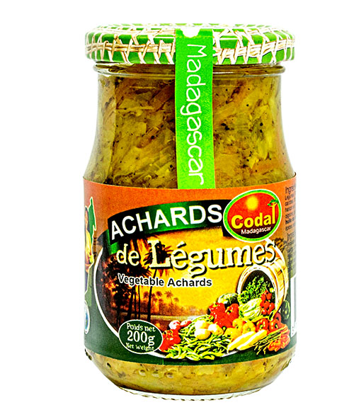 ACHARDS DE LEGUMES - BOITE 200G