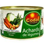 ACHARDS DE LEGUMES - BOITE 400G